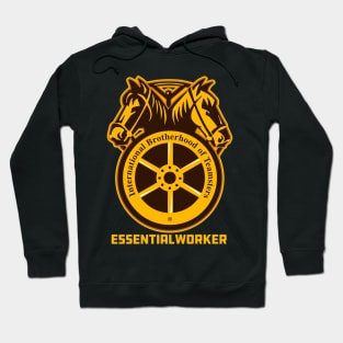 UPS Worker, UPS Driver Gift, Teamster trucker UPS colors Hoodie